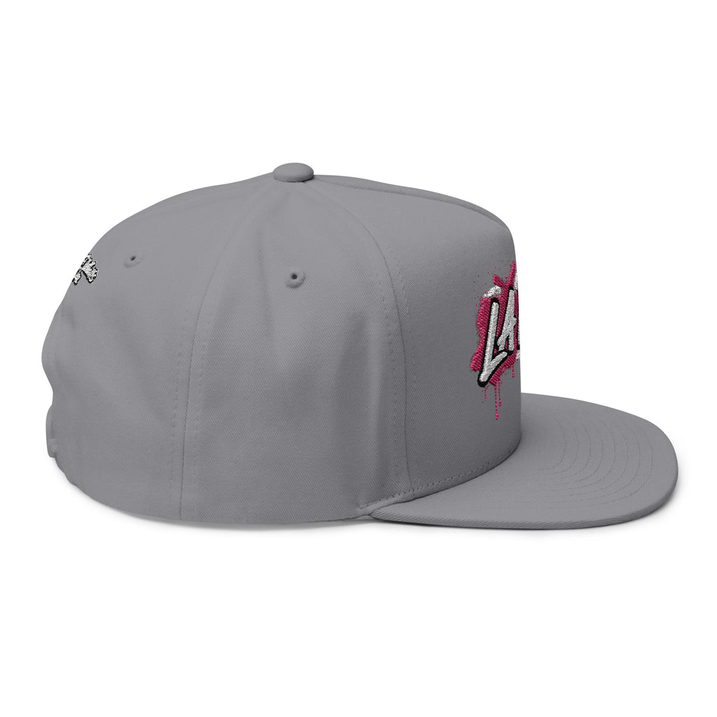 LA WALLS Flat Bill Cap/Street Colors (Embroidery)