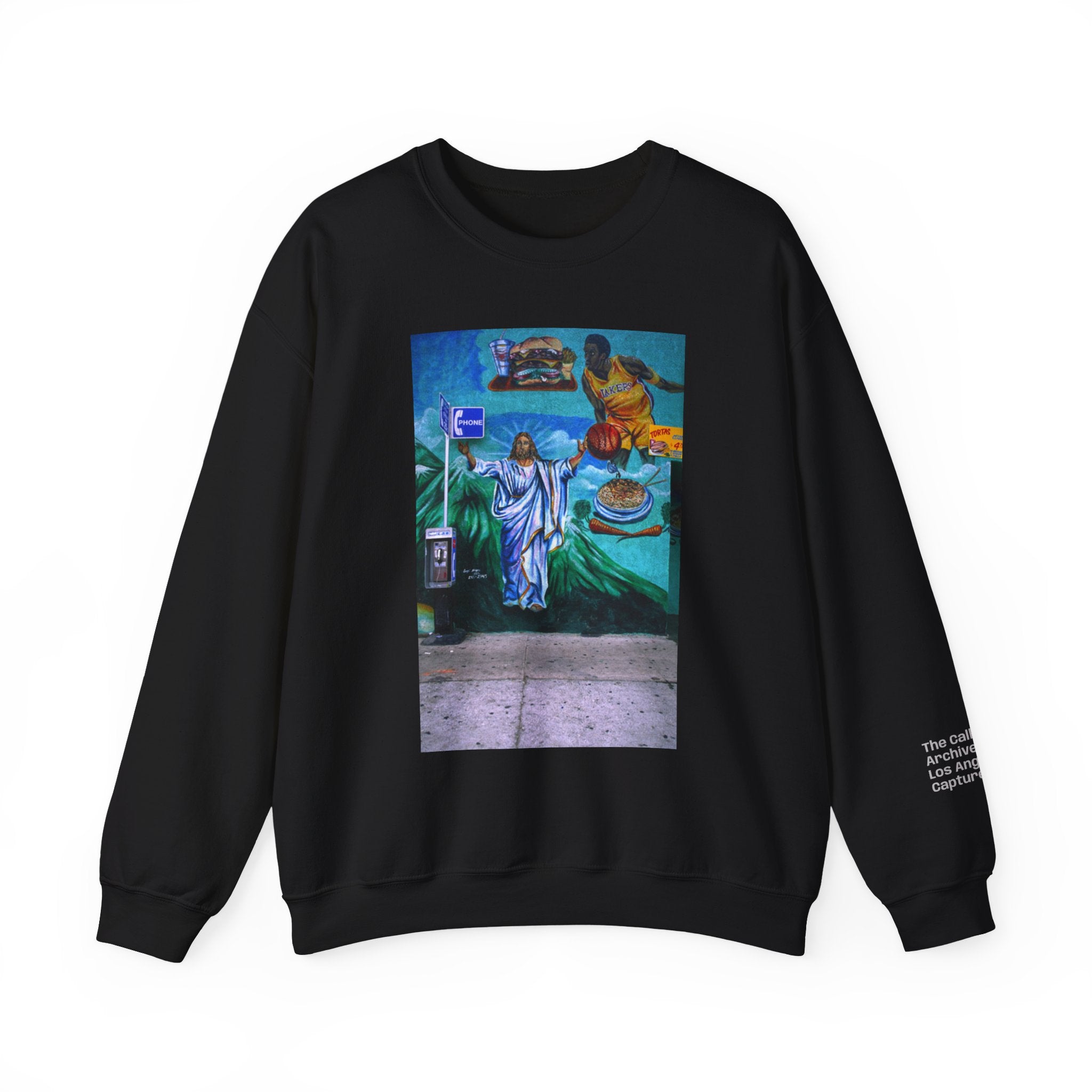 LA WALLS/The Calling, Archive #001, Street Art/ Graphic Crewneck Sweatshirt