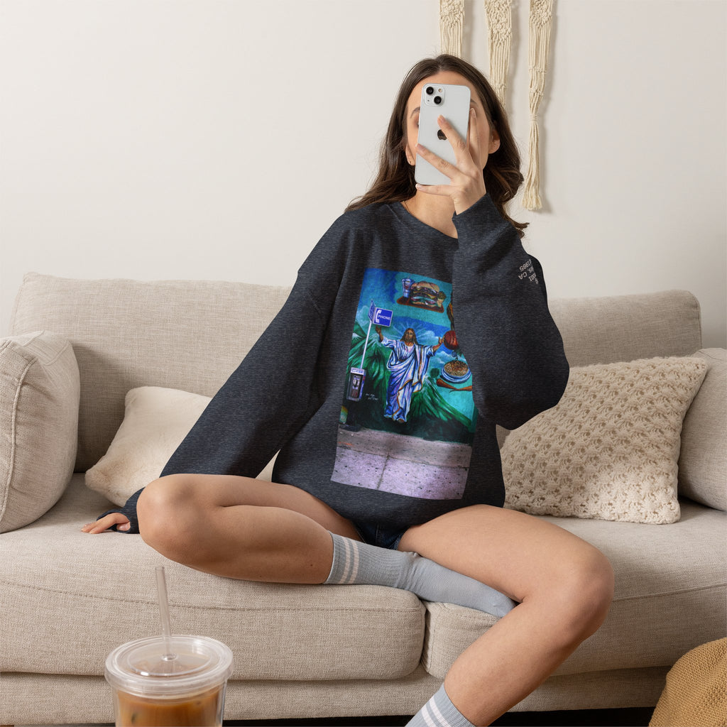 LA WALLS/The Calling, Archive #001, Street Art/ Graphic Crewneck Sweatshirt