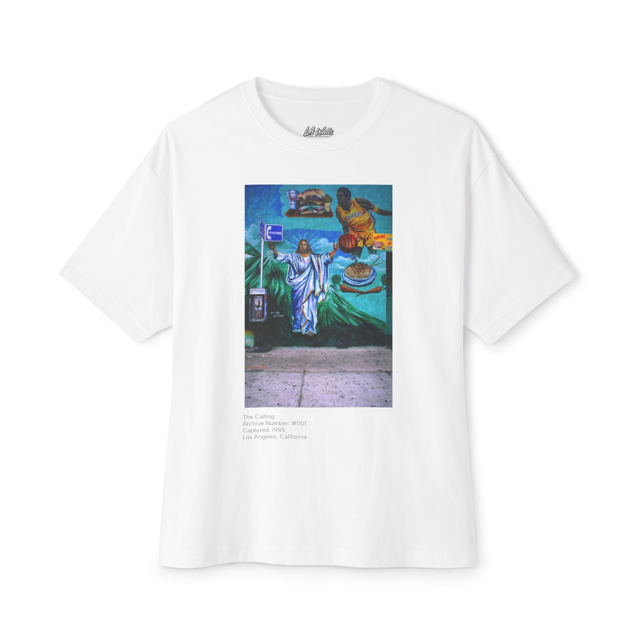 LA WALLS/The Calling, Archive #001, Street Art Surfer Tee