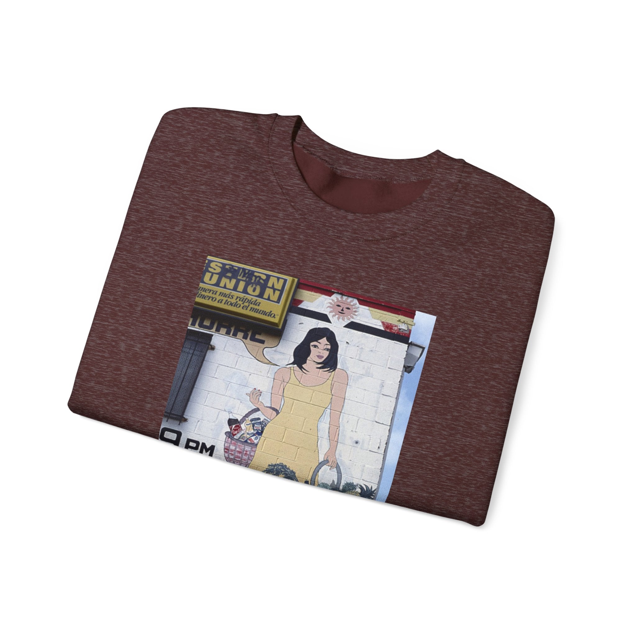 LA WALLS/Neighborhood Harvest, Archive #002, Street Art/ Graphic Crewneck Sweatshirt