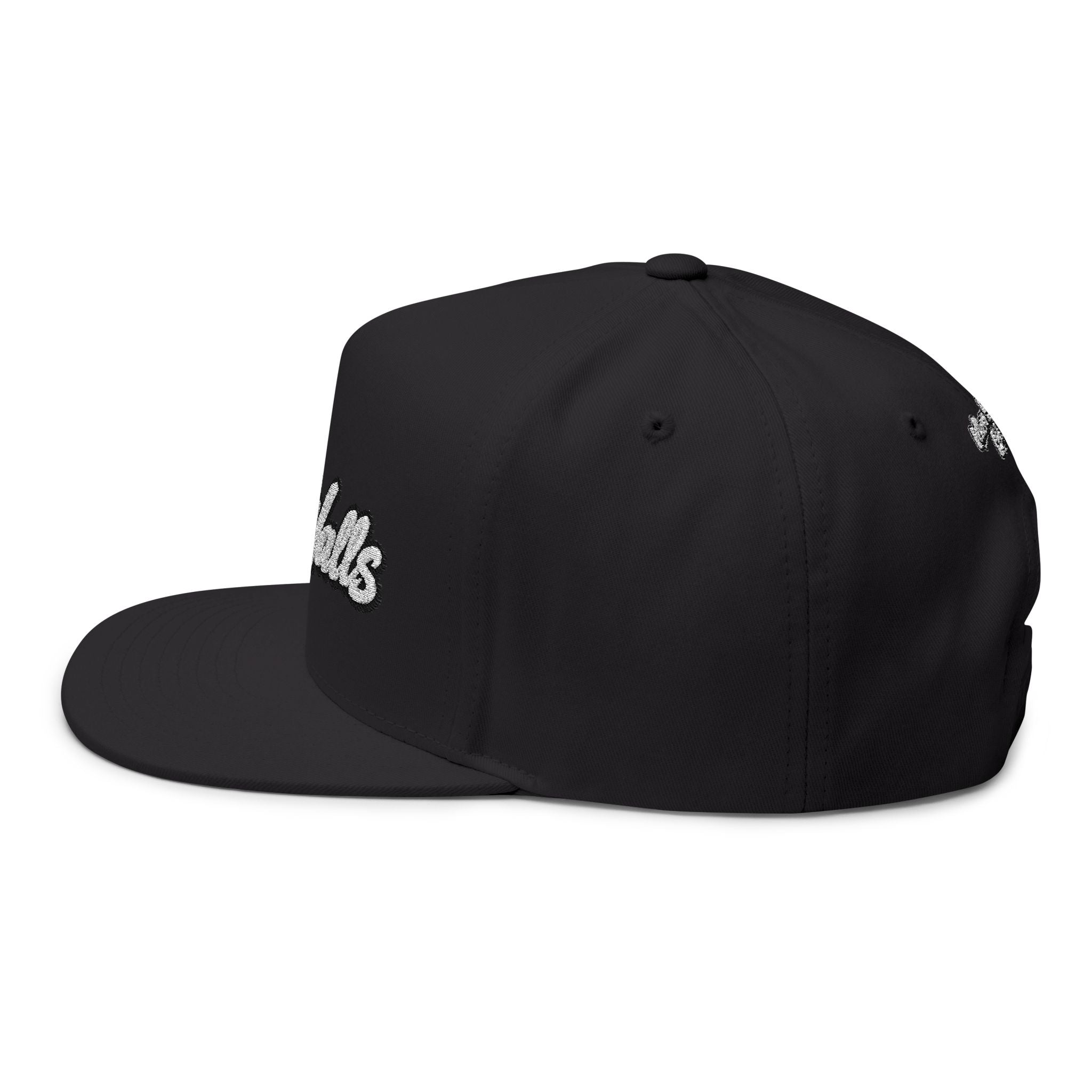 LA WALLS Flat Bill Cap (Embroidery)