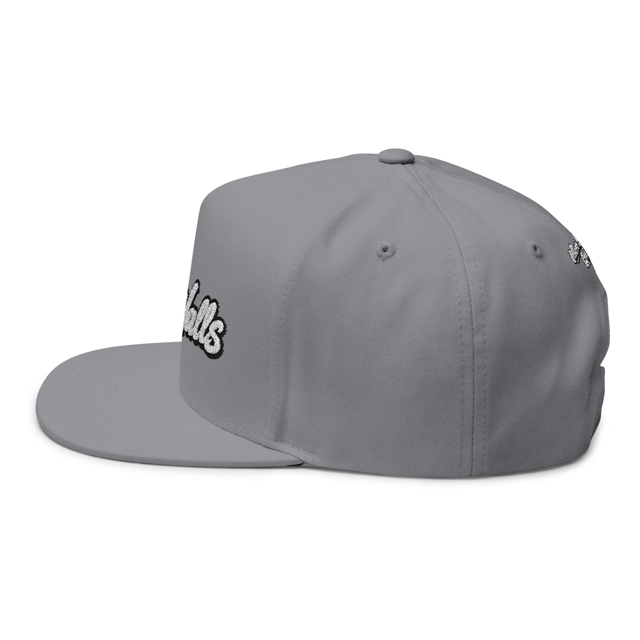 LA WALLS Flat Bill Cap (Embroidery)