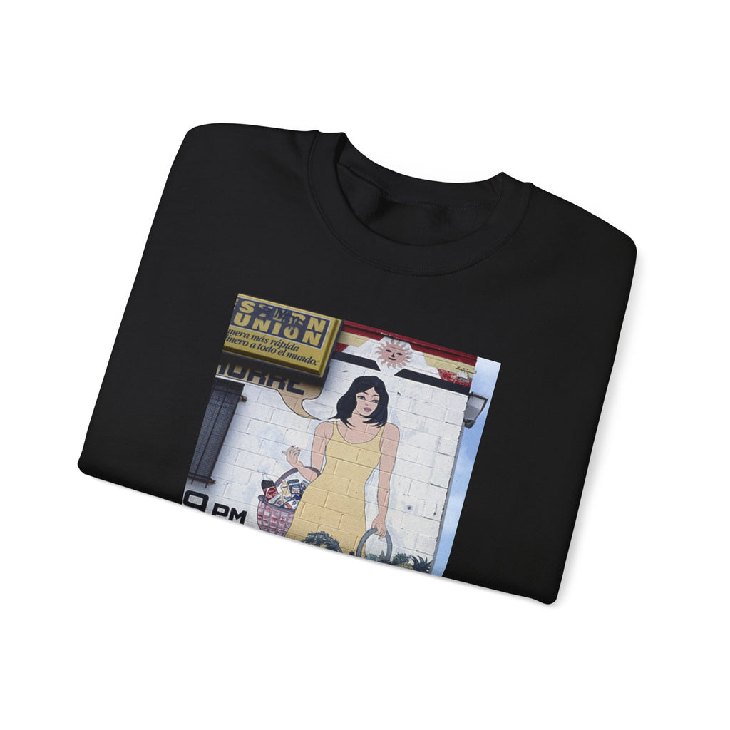 LA WALLS/Neighborhood Harvest, Archive #002, Street Art/ Graphic Crewneck Sweatshirt