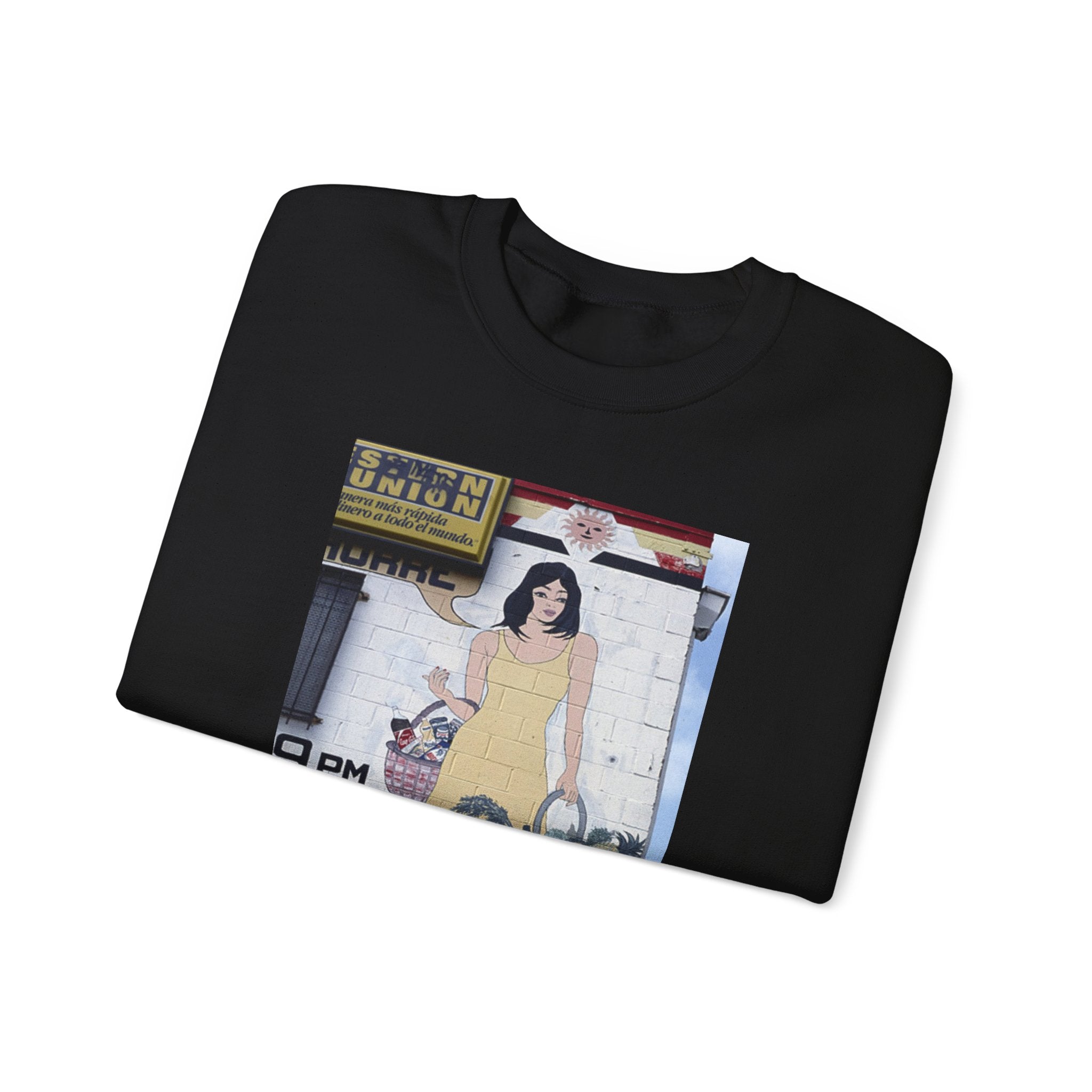 LA WALLS/Neighborhood Harvest, Archive #002, Street Art/ Graphic Crewneck Sweatshirt
