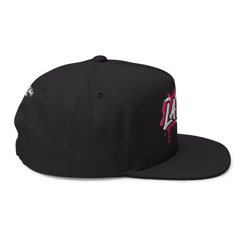 LA WALLS Flat Bill Cap/Street Colors (Embroidery)