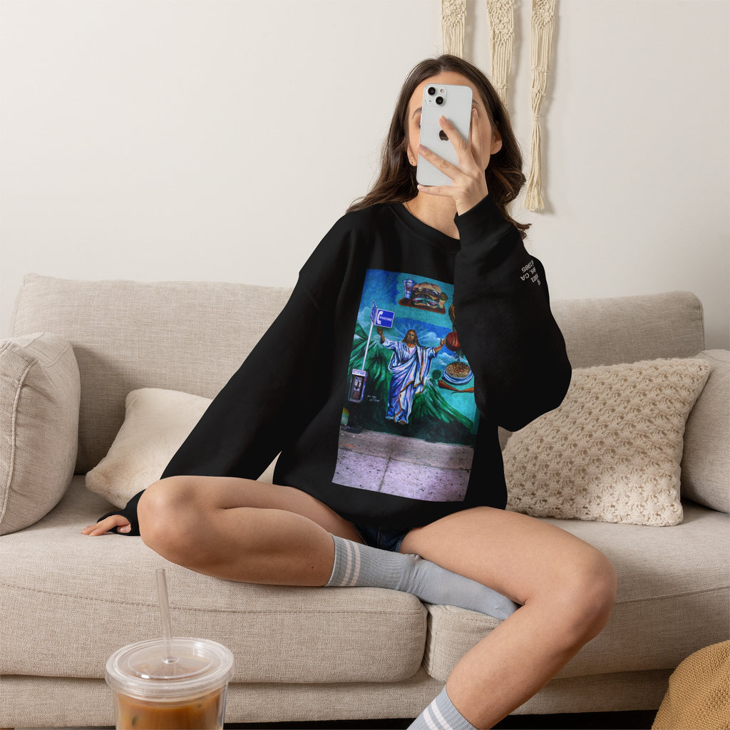 LA WALLS/The Calling, Archive #001, Street Art/ Graphic Crewneck Sweatshirt