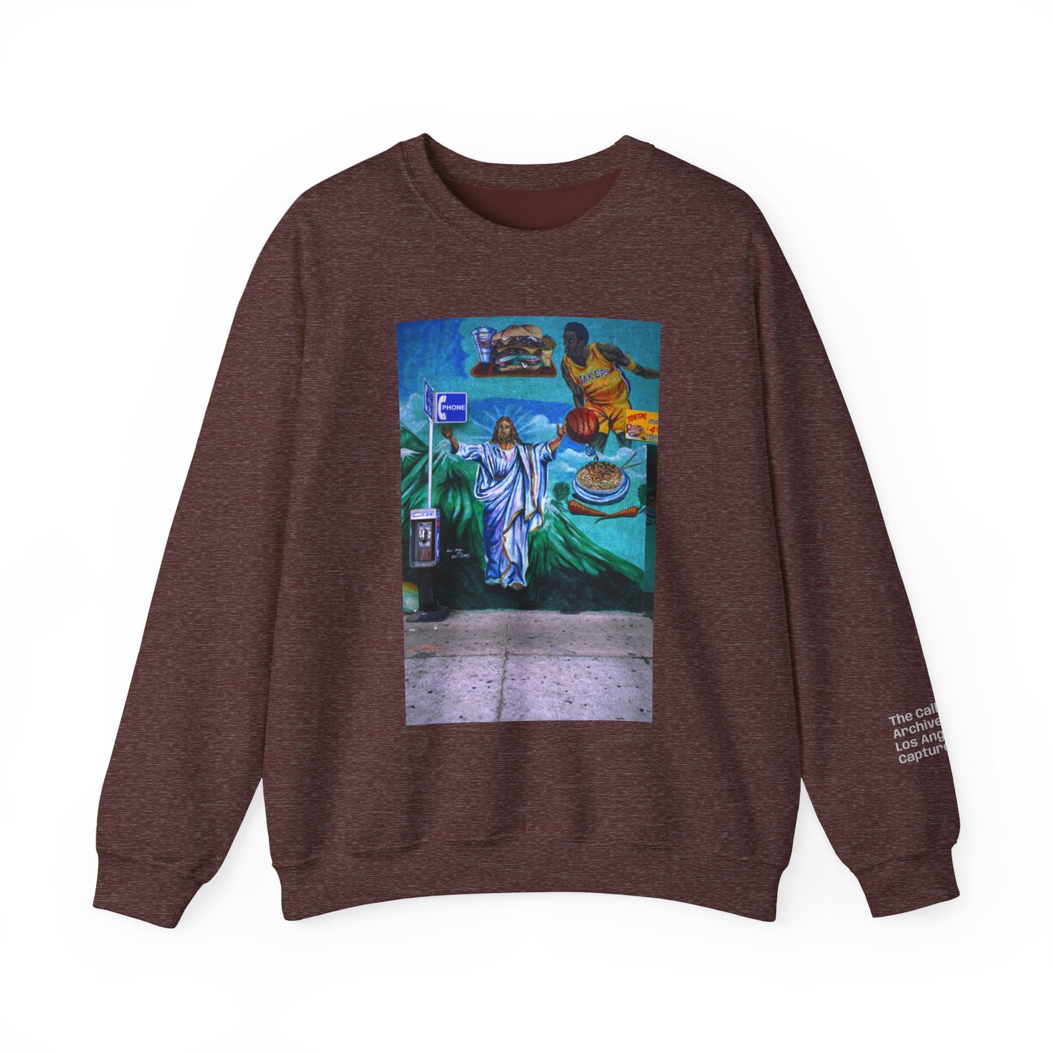 LA WALLS/The Calling, Archive #001, Street Art/ Graphic Crewneck Sweatshirt