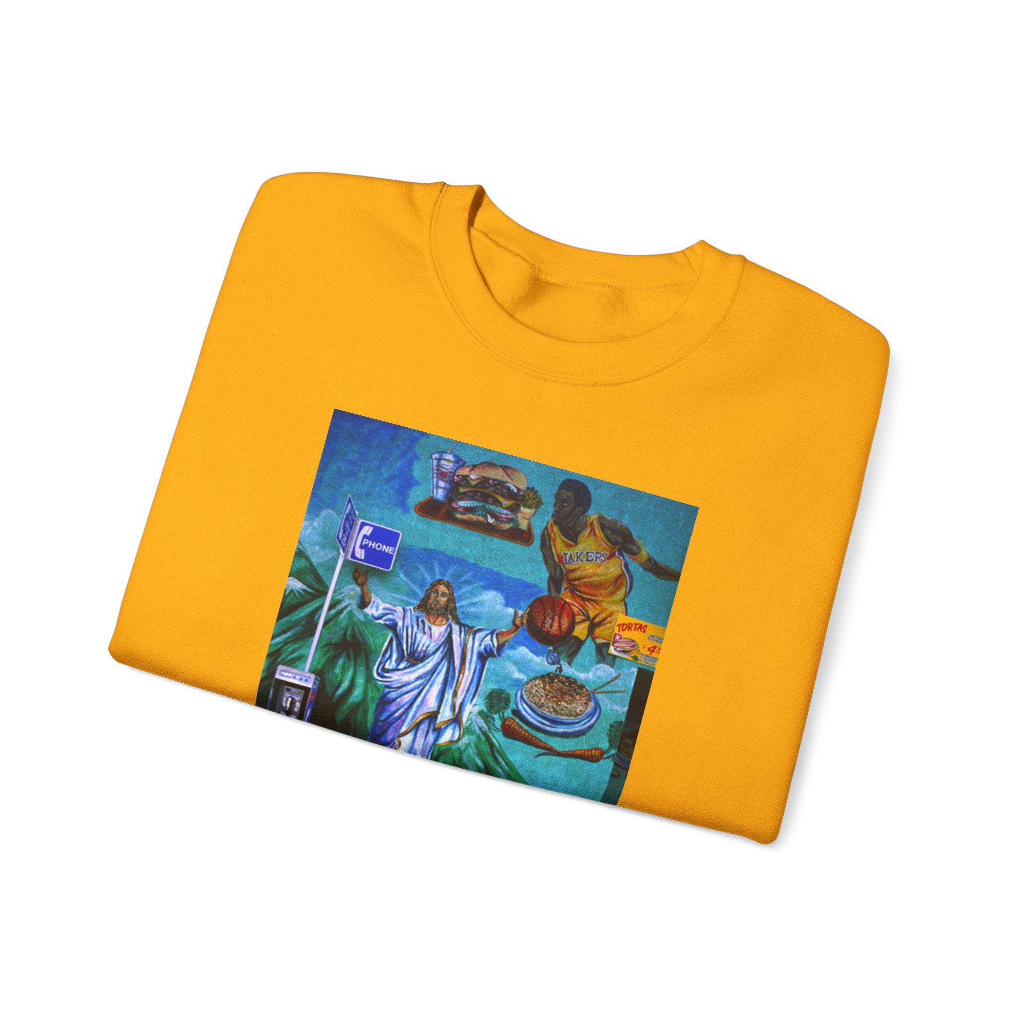 LA WALLS/The Calling, Archive #001, Street Art/ Graphic Crewneck Sweatshirt