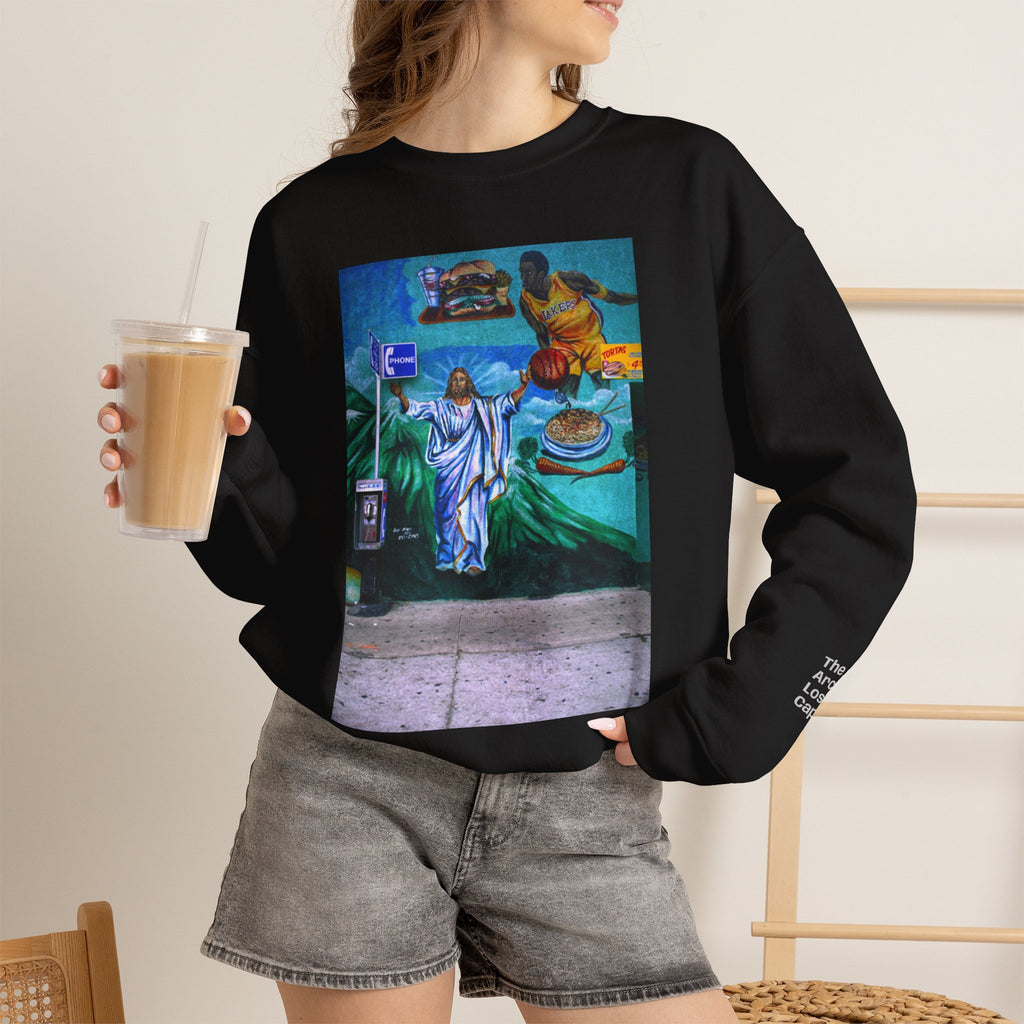 LA WALLS/The Calling, Archive #001, Street Art/ Graphic Crewneck Sweatshirt