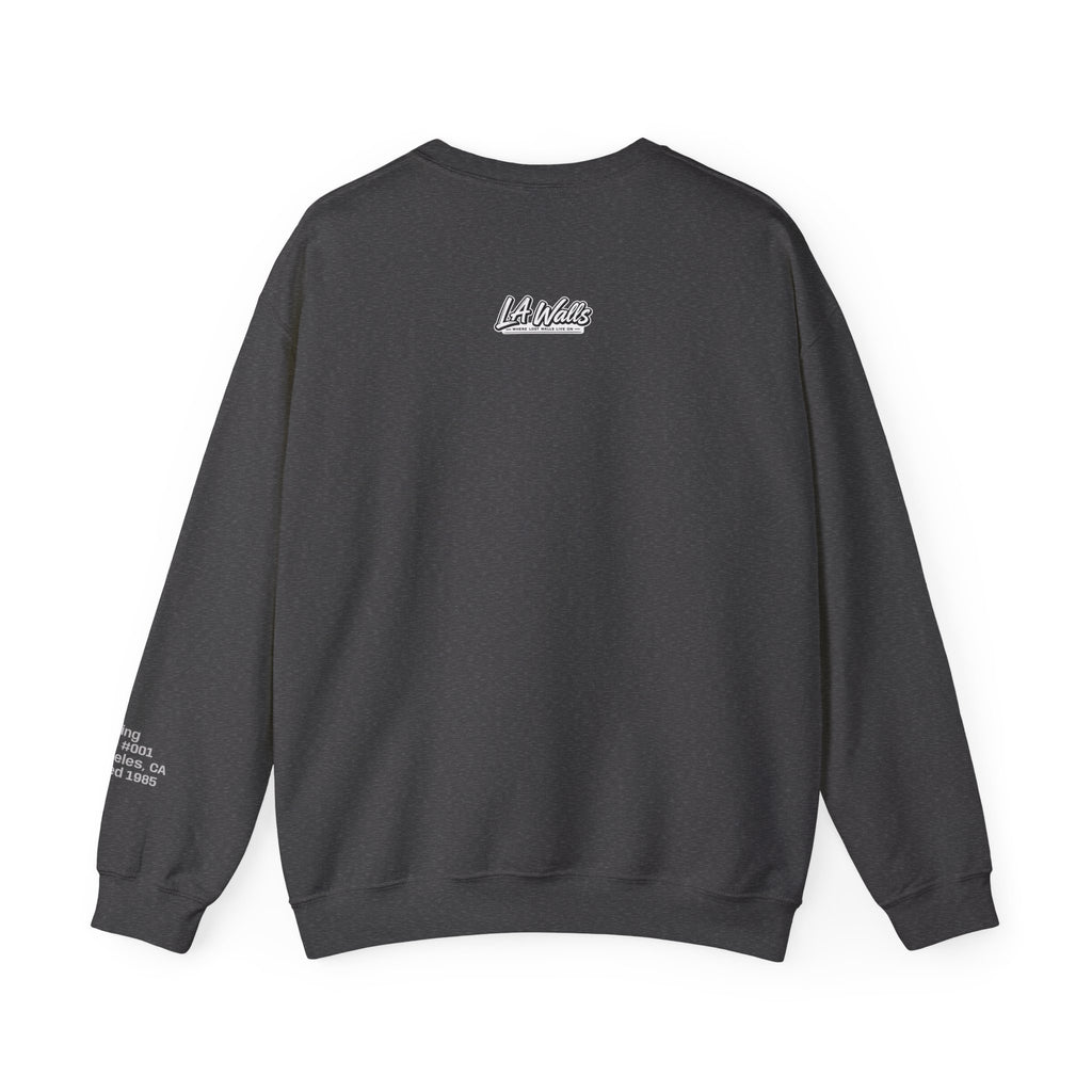 LA WALLS/Neighborhood Harvest, Archive #002, Street Art/ Graphic Crewneck Sweatshirt