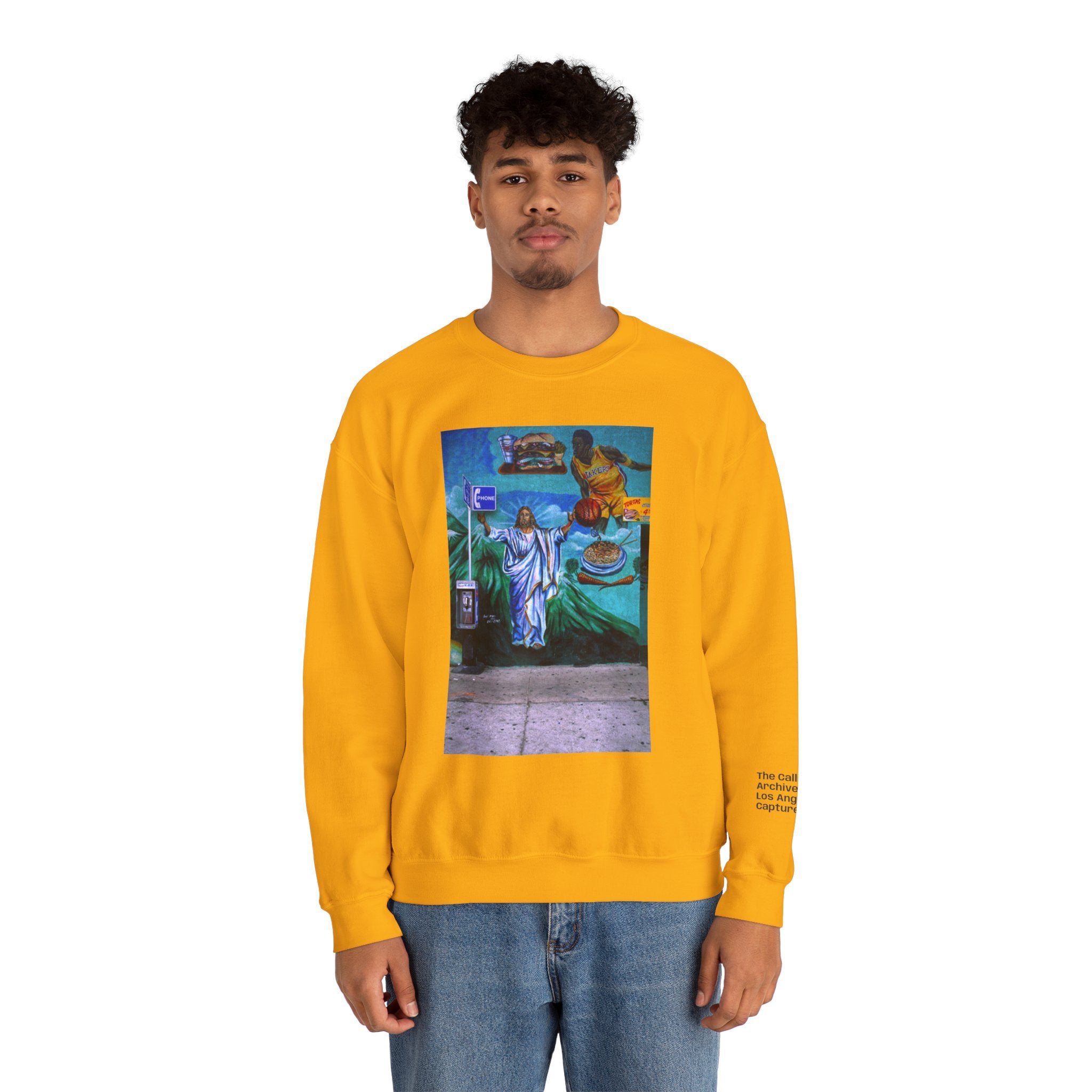 LA WALLS/The Calling, Archive #001, Street Art/ Graphic Crewneck Sweatshirt