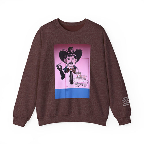LA WALLS/Good Neighbor, Archive #003, Street Art/ Graphic Crewneck Sweatshirt