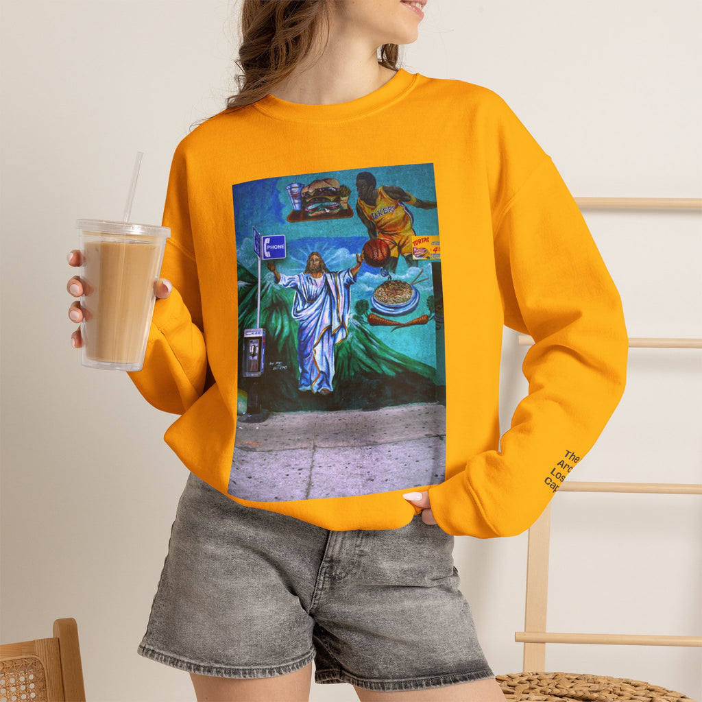 LA WALLS/Good Neighbor, Archive #003, Street Art/ Graphic Crewneck Sweatshirt