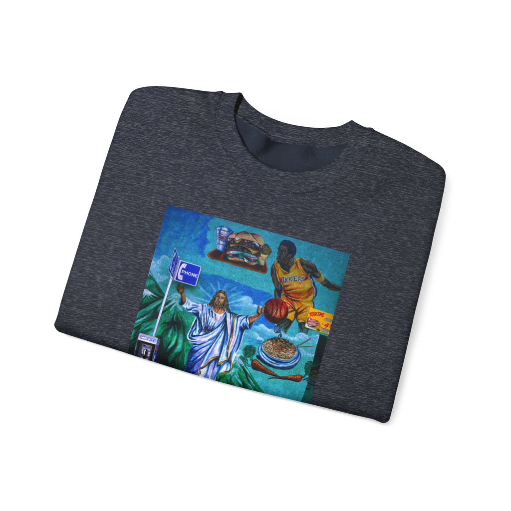 LA WALLS/The Calling, Archive #001, Street Art/ Graphic Crewneck Sweatshirt
