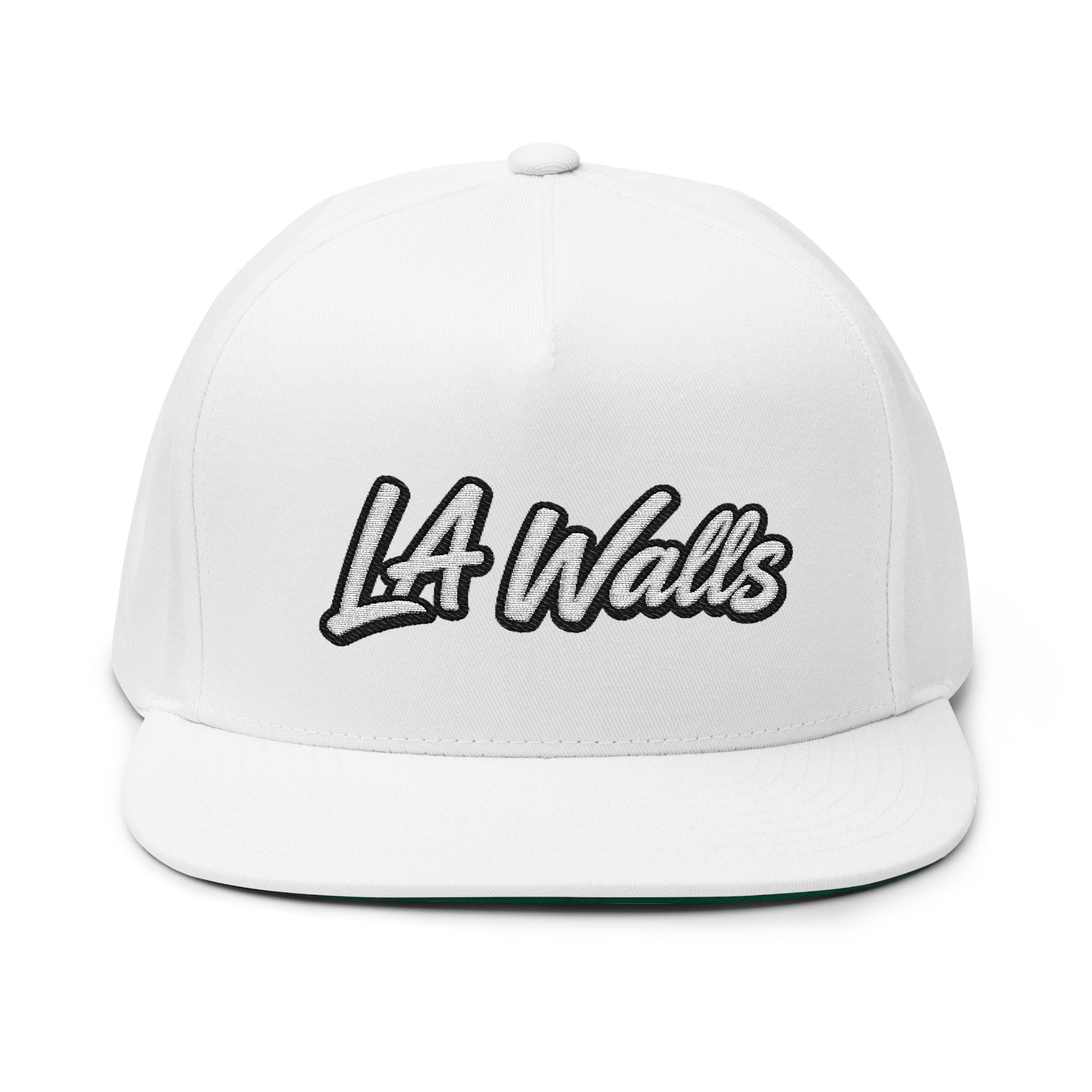 LA WALLS Flat Bill Cap (Embroidery)