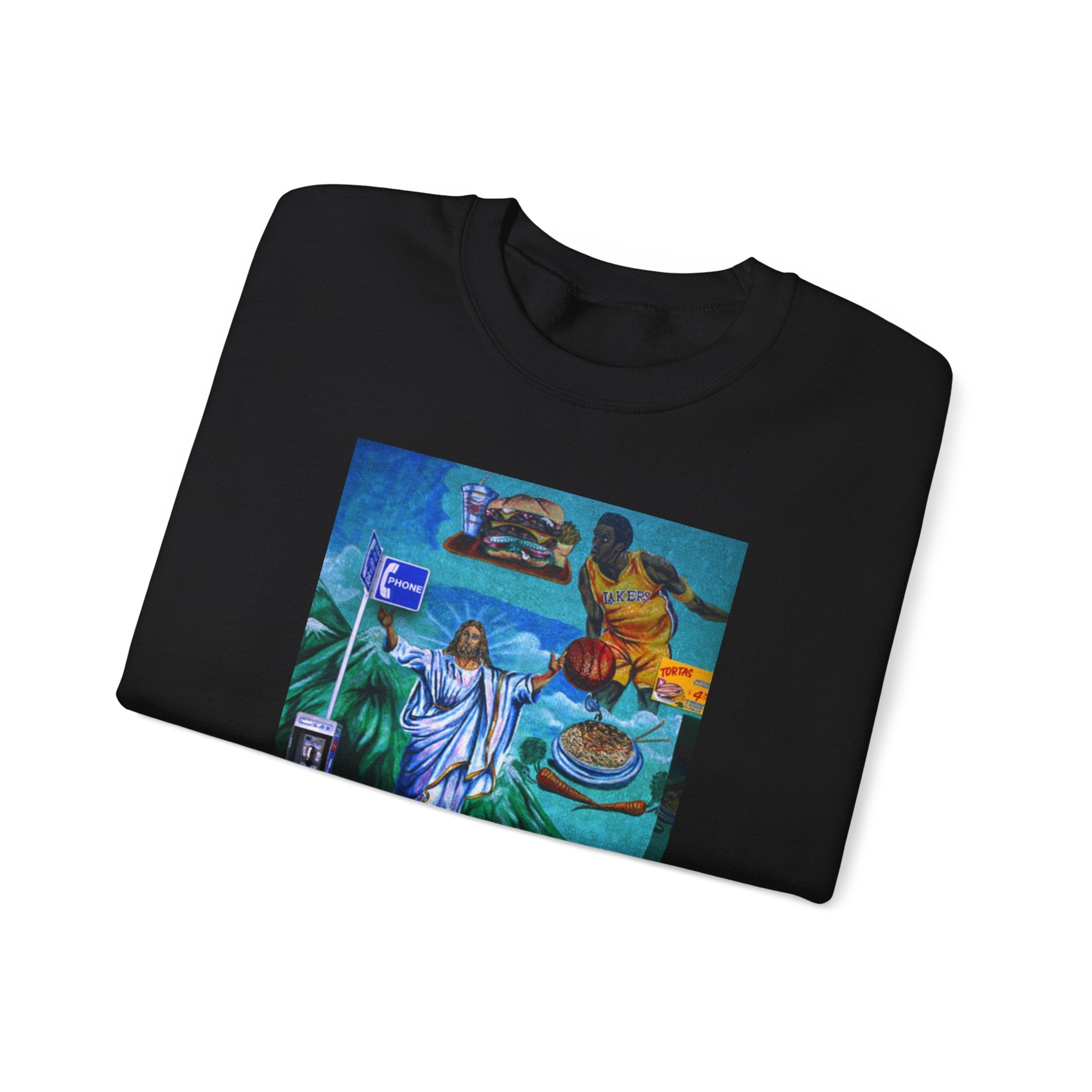 LA WALLS/The Calling, Archive #001, Street Art/ Graphic Crewneck Sweatshirt