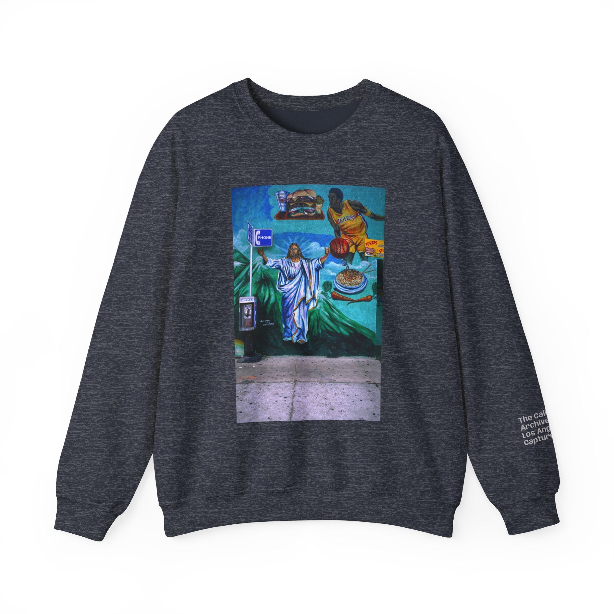 LA WALLS/The Calling, Archive #001, Street Art/ Graphic Crewneck Sweatshirt
