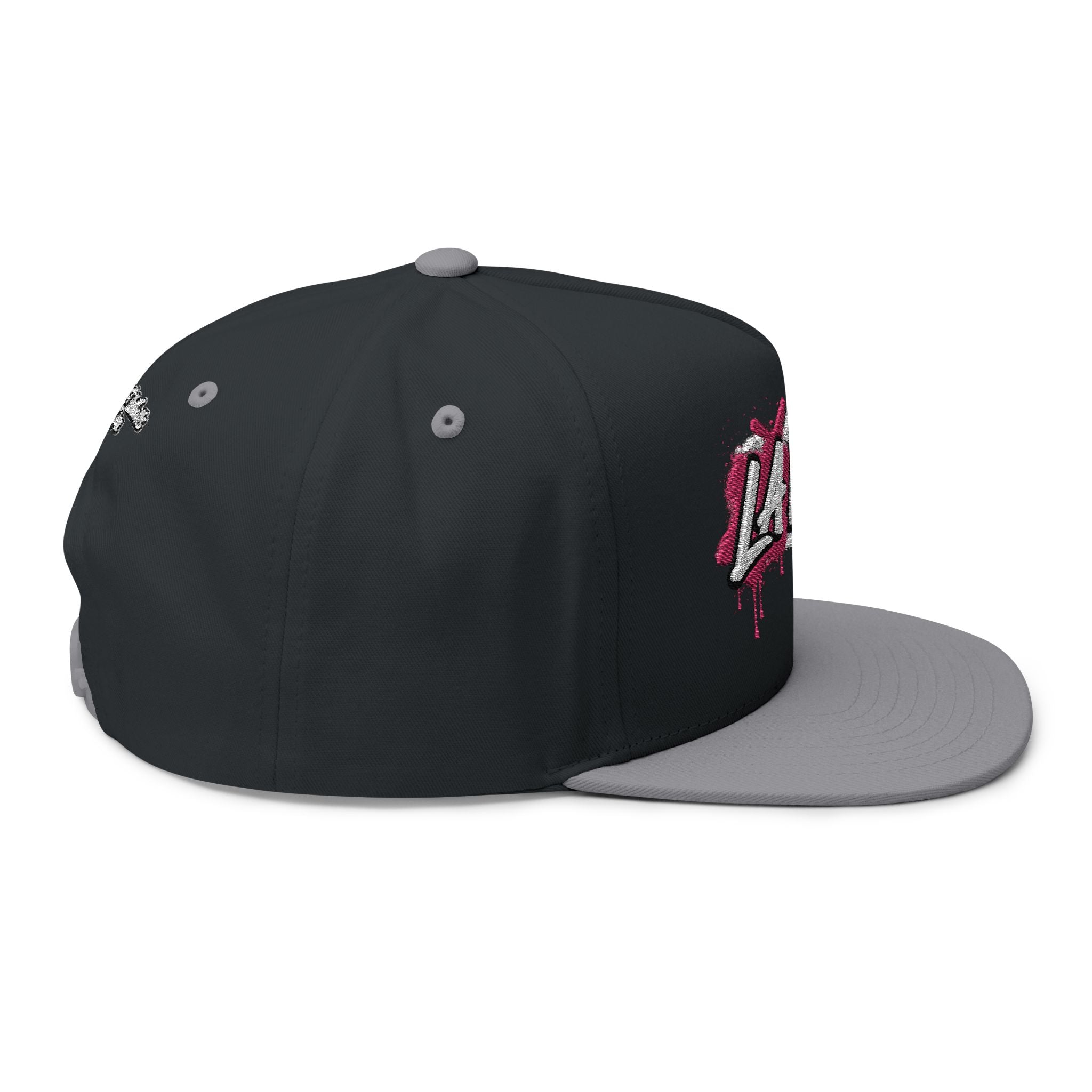 LA WALLS Flat Bill Cap/Street Colors (Embroidery)
