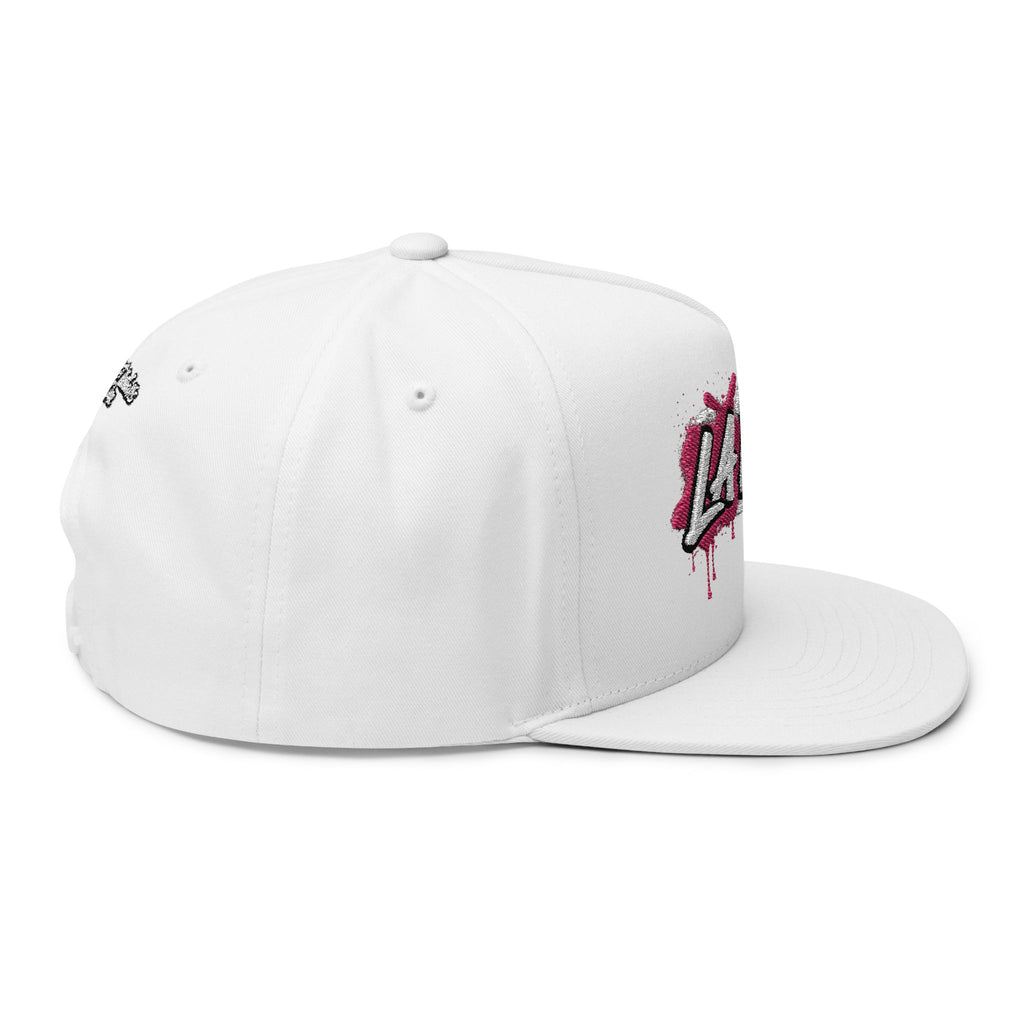 LA WALLS Flat Bill Cap/Street Colors (Embroidery)