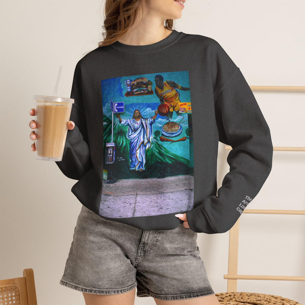 LA WALLS/Neighborhood Harvest, Archive #002, Street Art/ Graphic Crewneck Sweatshirt
