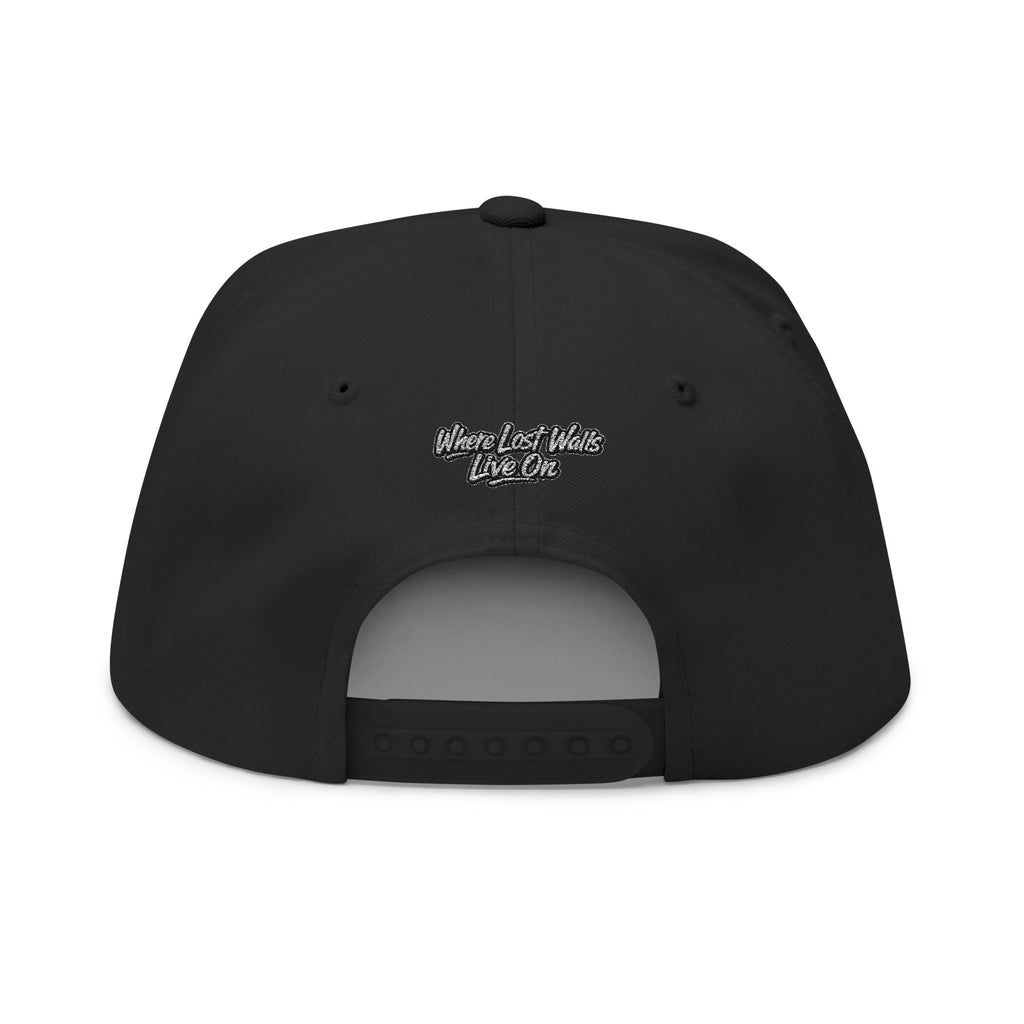 LA WALLS Flat Bill Cap/Street Colors (Embroidery)