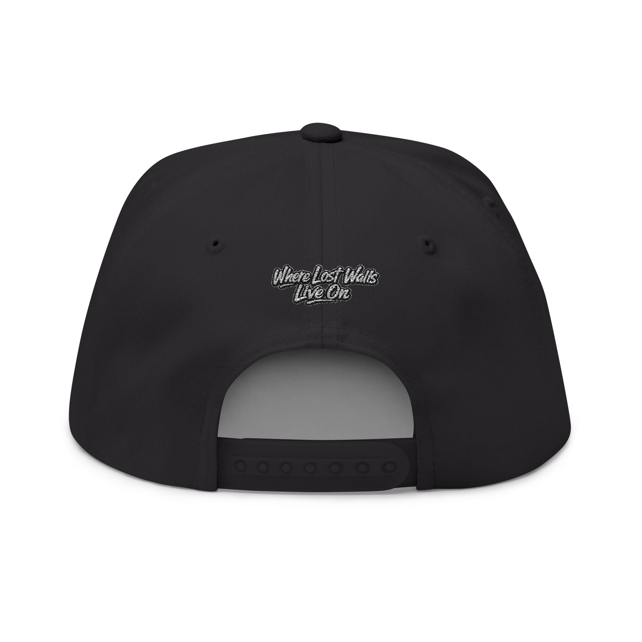 LA WALLS Flat Bill Cap/Street Colors (Embroidery)