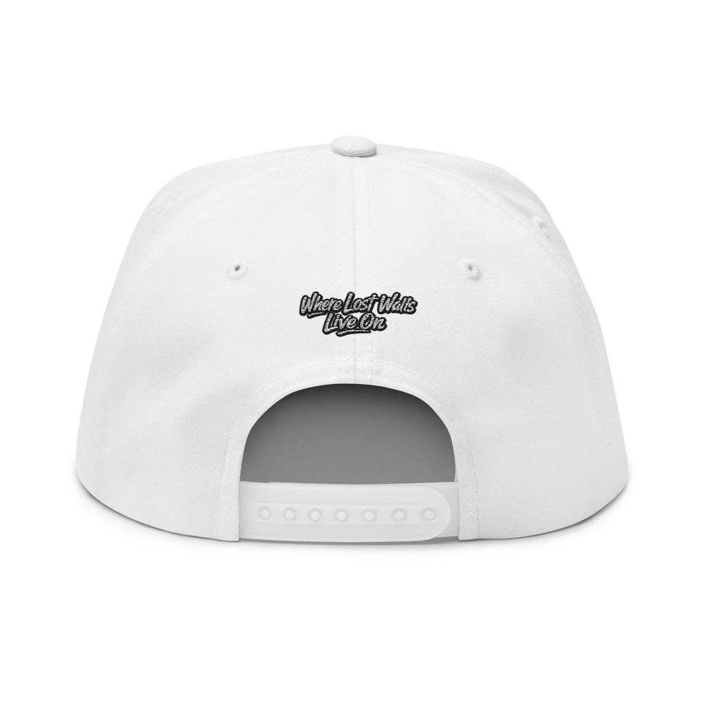 LA WALLS Flat Bill Cap/Street Colors (Embroidery)