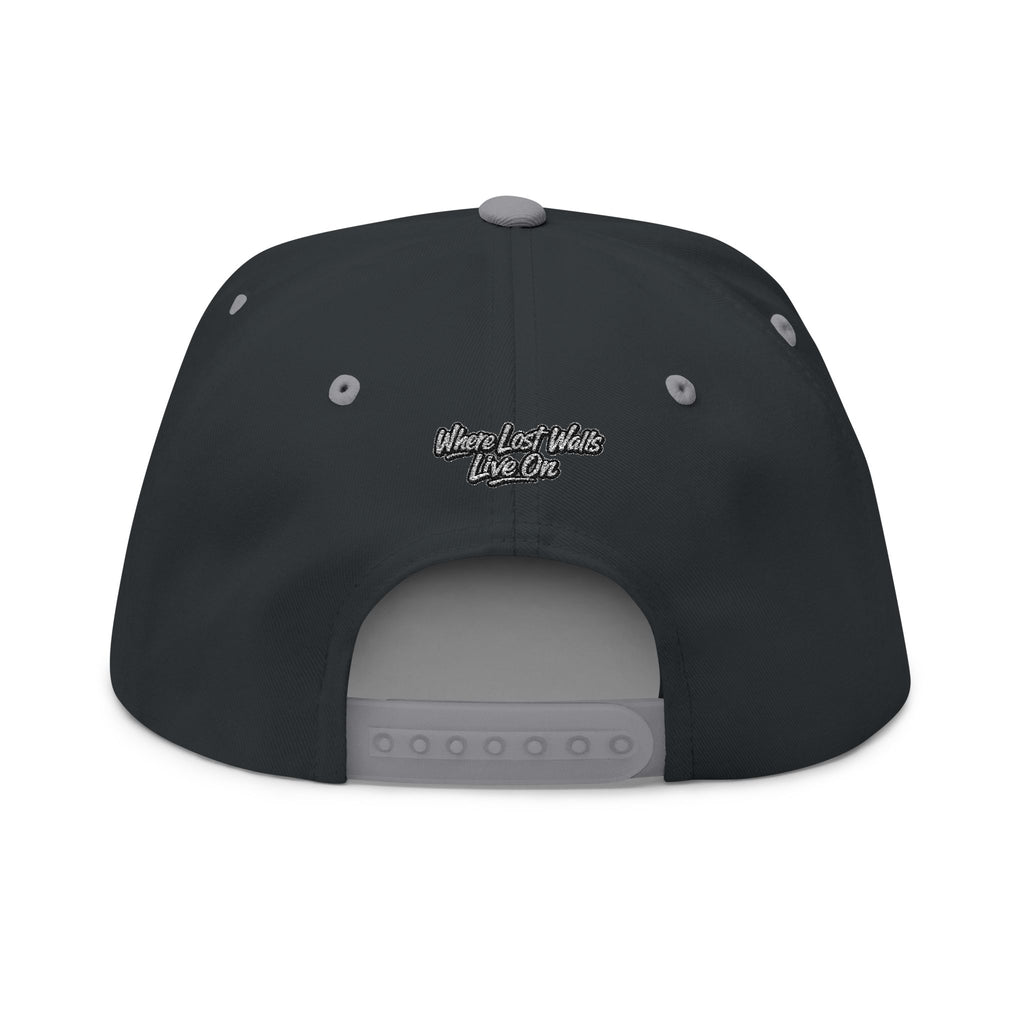 LA WALLS Flat Bill Cap/Street Colors (Embroidery)