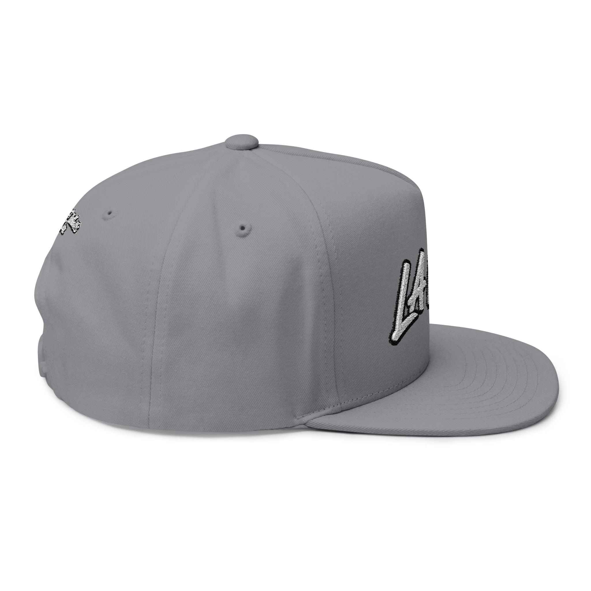 LA WALLS Flat Bill Cap (Embroidery)