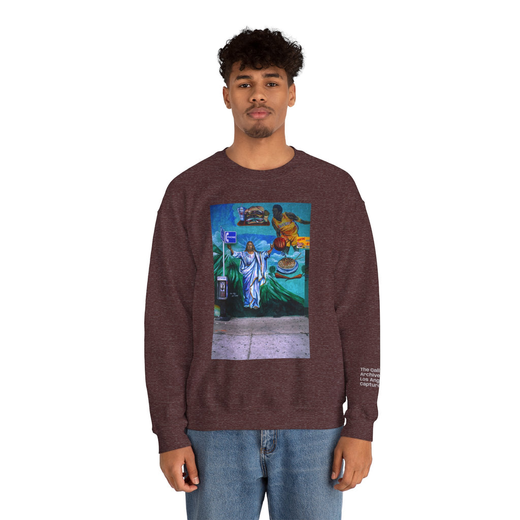 LA WALLS/The Calling, Archive #001, Street Art/ Graphic Crewneck Sweatshirt