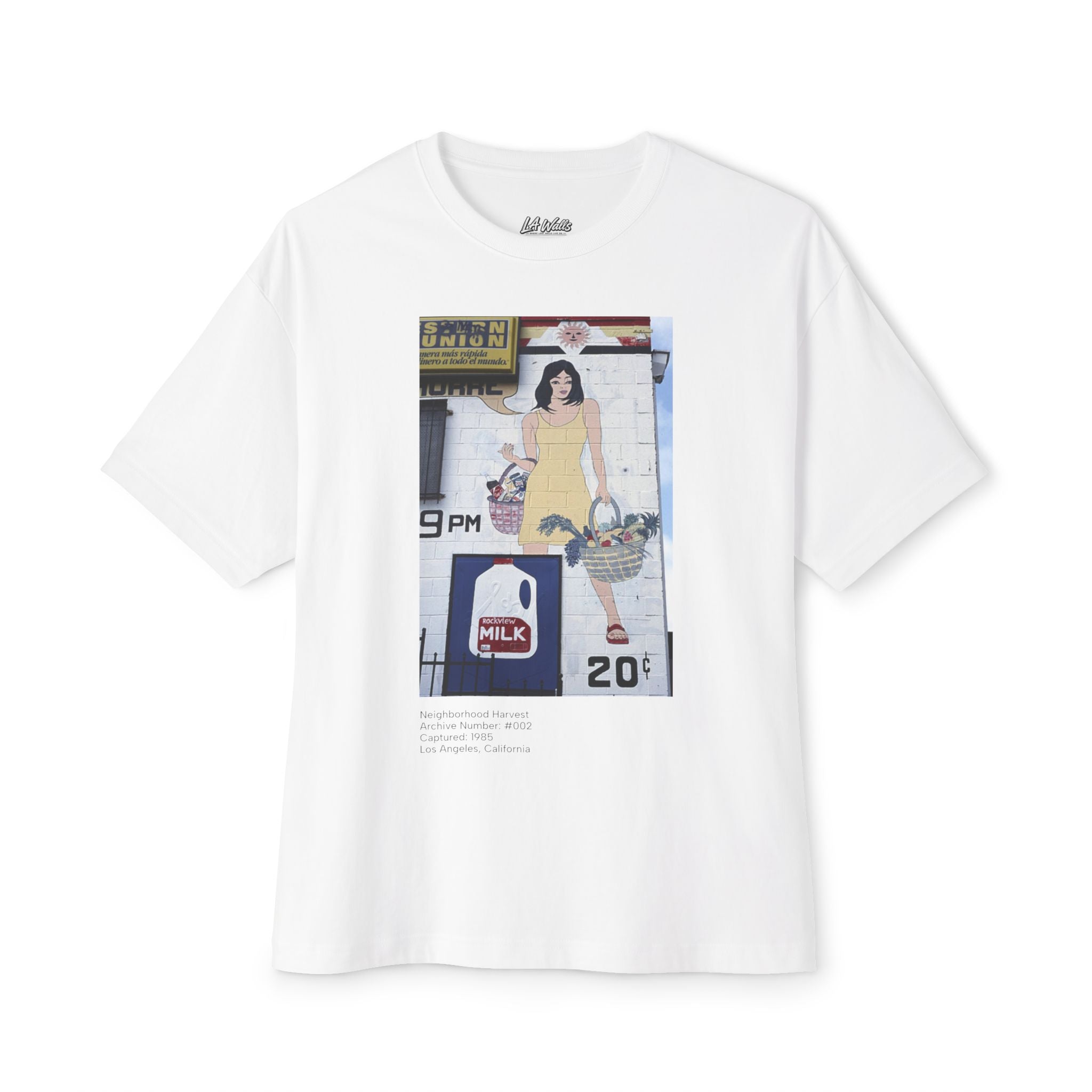 LA WALLS/Neighborhood Harvest, Archive #002, Street Art Surfer Tee