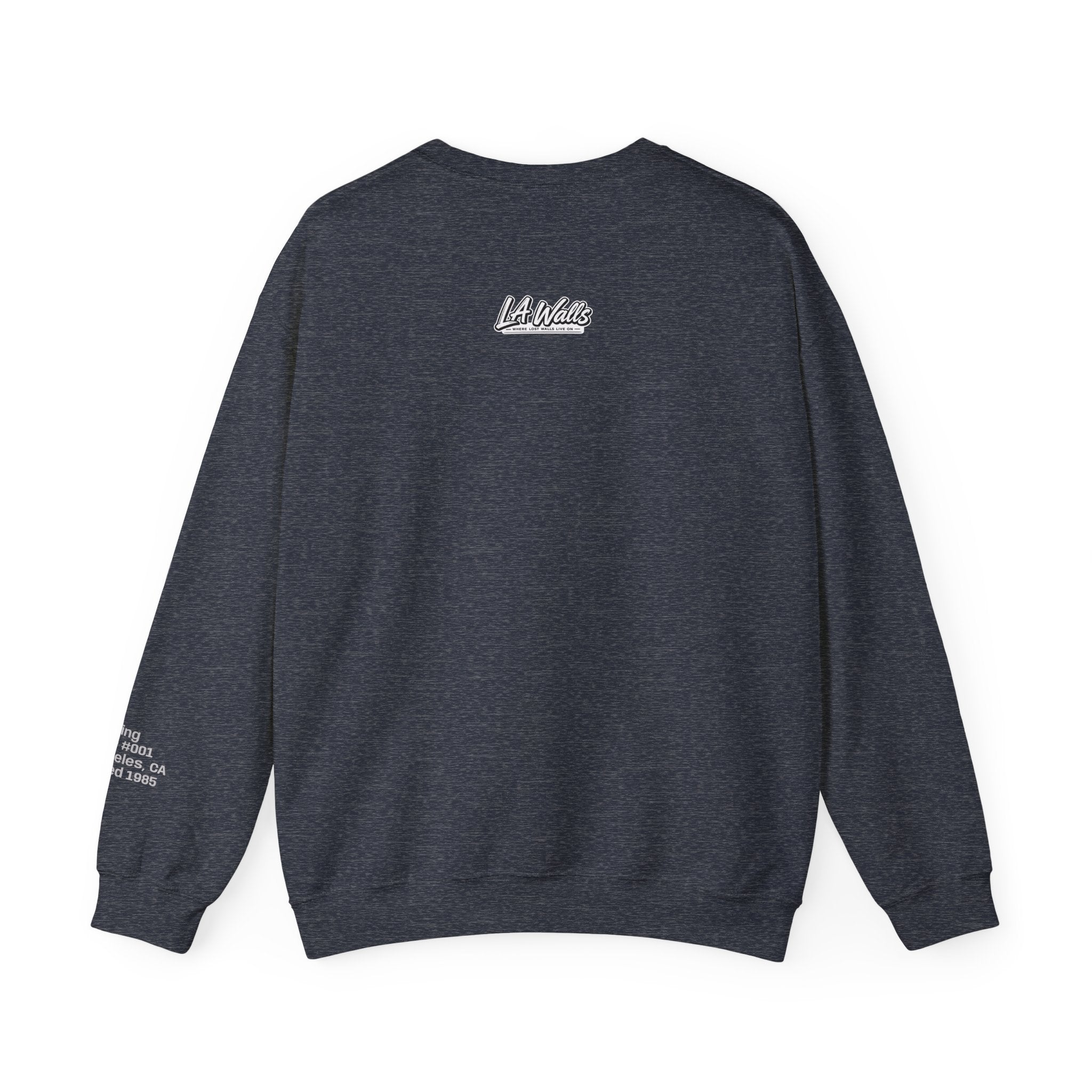 LA WALLS/Good Neighbor, Archive #003, Street Art/ Graphic Crewneck Sweatshirt