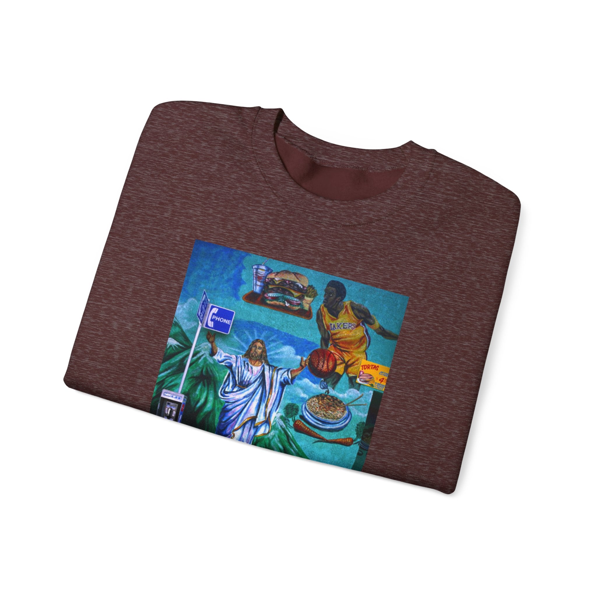 LA WALLS/The Calling, Archive #001, Street Art/ Graphic Crewneck Sweatshirt